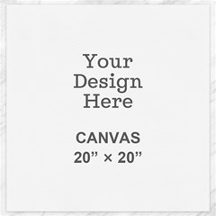 Personalized Photo Liquid Frame Canvas Canvas 20  x 20  View1