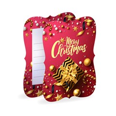 Christmas card Invitation Card 5  x 7  (Bracket) View2