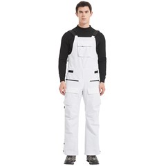 Custom Mix Color Any Text Name Men s Side Zip Front Pouch Ski And Snowboard Bib Pants	 View5