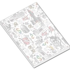 Medieval Mash-up Large Memo Pad