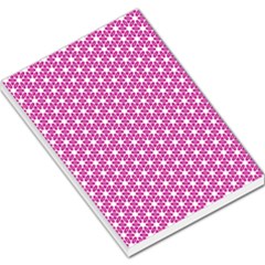 Cute Pretty Elegant Pattern Large Memo Pads