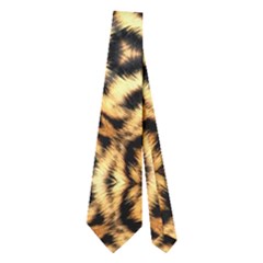 Faux Animal Print Pattern Neckties (two Side) 