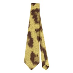 Leopard Fur Neckties (two Side) 