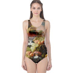 Abundance Of Fruit Severin Roesen One Piece Swimsuit