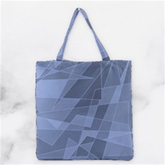 Lines Shapes Pattern Web Creative Grocery Tote Bag