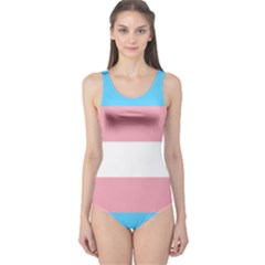 Trans Pride One Piece Swimsuit