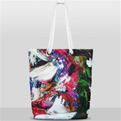 Way Up To Tailand Full Print Rope Handle Tote (small)