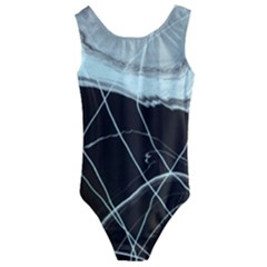 Blue Shell Kids  Cut-out Back One Piece Swimsuit