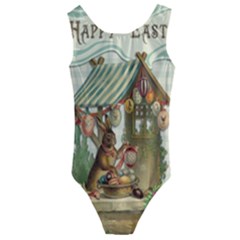 Easter 1225826 1280 Kids  Cut-out Back One Piece Swimsuit