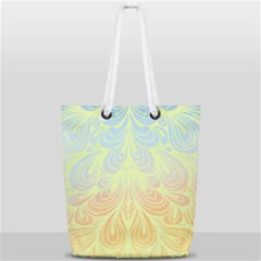 Wallpaper Scrapbook Paisley Full Print Rope Handle Tote (small)