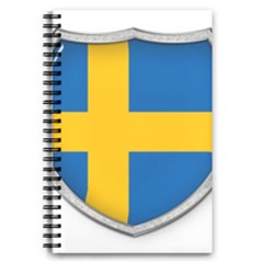 Flag Sweden Country Swedish Symbol 5 5  X 8 5  Notebook