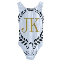 Jk Logo Kids  Cut-out Back One Piece Swimsuit