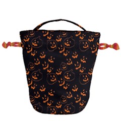 Jack O Lanterns Drawstring Bucket Bag