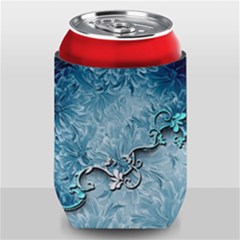 Wonderful Blue Flowers Can Holder
