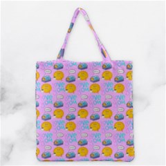 Cartoon Pattern Grocery Tote Bag