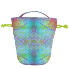 Watercolor Thoughts Drawstring Bucket Bag