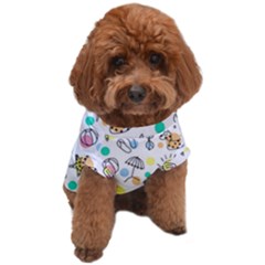 Drawing Pattern Dog T-shirt