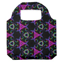 Background-triangle Premium Foldable Grocery Recycle Bag