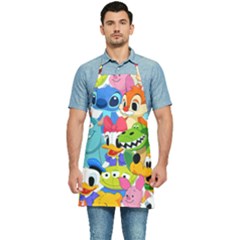 Illustration Cartoon Character Animal Cute Kitchen Apron