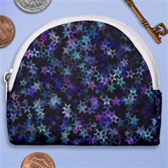Christmasstars-002 Horseshoe Style Canvas Pouch