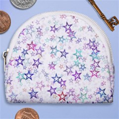 Christmasstars-003 Horseshoe Style Canvas Pouch