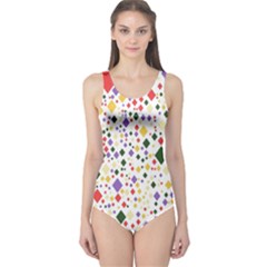 Illustration One Piece Swimsuit