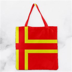 Normandy Flag Grocery Tote Bag