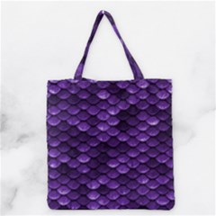 Purple Scales! Grocery Tote Bag