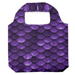 Purple Scales! Premium Foldable Grocery Recycle Bag