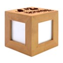 Personalized Dog Cat Pet Memorial Gift Name Wood Photo Frame Cube View1