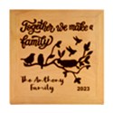Personalized Together We Make a Family Name Wood Photo Frame Cube View2