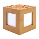 Personalized Wedding Anniversary Name Wood Photo Frame Cube View1
