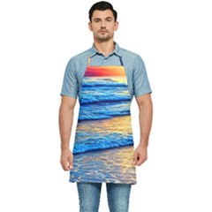 Ocean Sunset Kitchen Apron
