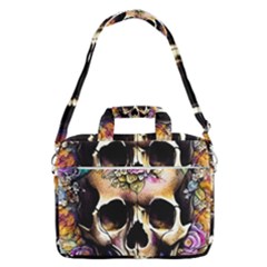 Skeleton Skull Cottagecore Macbook Pro 16  Shoulder Laptop Bag