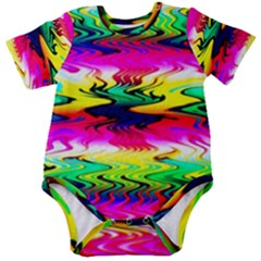 Waves Of Color Baby Short Sleeve Bodysuit