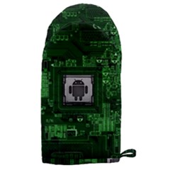 Technology Computer Chip Electronics Industry Circuit Board Microwave Oven Glove