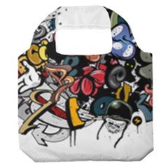 Mural Graffiti Paint Premium Foldable Grocery Recycle Bag