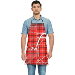 Geometry Mathematics Cube Kitchen Apron