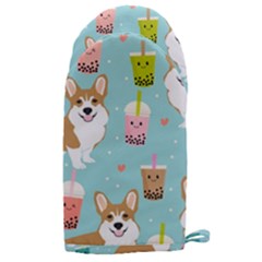 Welsh Corgi Boba Tea Bubble Cute Kawaii Dog Breed Microwave Oven Glove