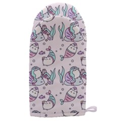 Cartoon Cat Cute Animal Design Drawing Illustration Kawaii Microwave Oven Glove