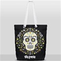 Skull Pattern Full Print Rope Handle Tote (Small) View1