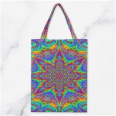 Mandala, Pattern, Abstraction, Colorful, Hd Phone Classic Tote Bag