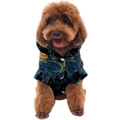 Hogwarts Starry Night Van Gogh Dog Coat