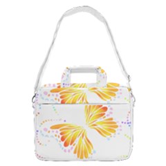 Butterfly Design T- Shirtbutterfly T- Shirt (1) Macbook Pro 16  Shoulder Laptop Bag