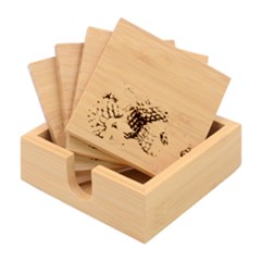 Fruit-healthy-vitamin-vegan Bamboo Coaster Set