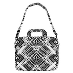 Pattern Tile Repeating Geometric Macbook Pro 16  Shoulder Laptop Bag