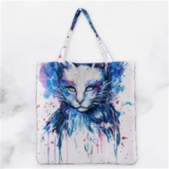 Cat Grocery Tote Bag