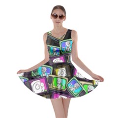 Rick Morty Tv Dark Frizzle Letter 2 Skater Dress