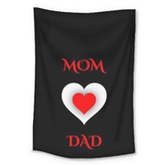 Mom And Dad, Father, Feeling, I Love You, Love Large Tapestry