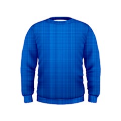 Blue Abstract, Background Pattern Kids  Sweatshirt